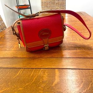 Vintage Dooney & Bourke small Surrey Bag Red